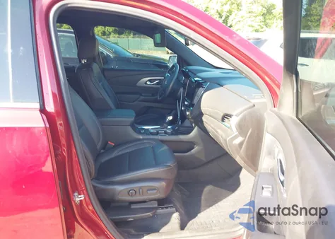 2022 Chevrolet Traverse Awd Lt Leather из США, поврежденный, VIN 1GNEVHKW9NJ146039